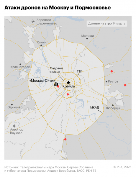 Военные сбили летящий на Москву беспилотник
Военные сбили летящий на Москву беспилотник