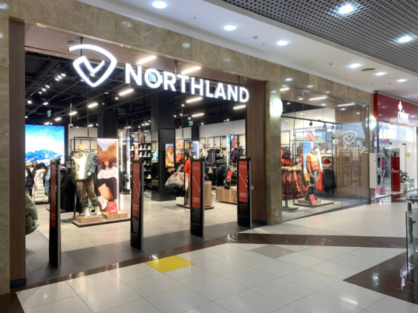 Northland открыл первые монобрендовые магазины в России Northland открыл первые монобрендовые магазины в России