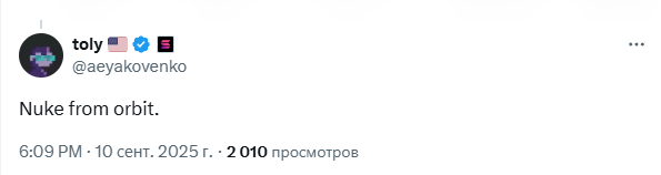 Анатолий Яковенко готов наказать недобросовестных валидаторов Solana
Анатолий Яковенко готов наказать недобросовестных валидаторов Solana