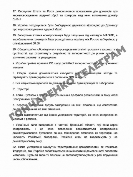 ABC узнал о намерении США провести с Россией переговоры по мирному плану
ABC узнал о намерении США провести с Россией переговоры по мирному плану