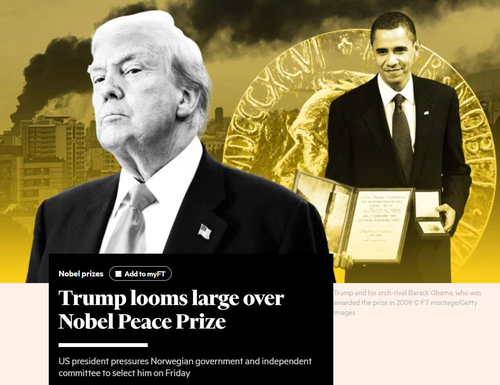 Financial Times сообщает, что в Норвегии опасаются торговых последствий, если Трамп не получит Нобелевскую премию мира Financial Times сообщает, что в Норвегии опасаются торговых последствий, если Трамп не получит Нобелевскую премию мира
