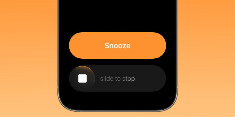 Кнопку остановки будильника в iOS 26.1 заменили на слайдер — но её можно вернуть