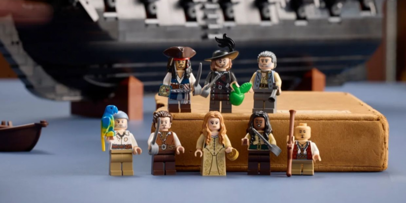 Lego показала гигантский набор с Чёрной жемчужиной из «Пиратов Карибского моря»