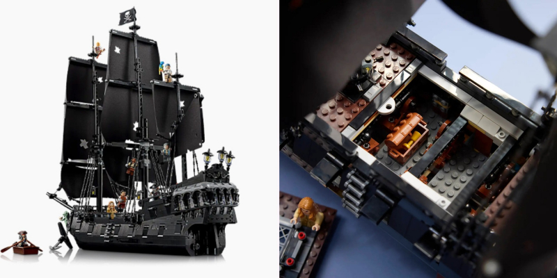 Lego показала гигантский набор с Чёрной жемчужиной из «Пиратов Карибского моря»