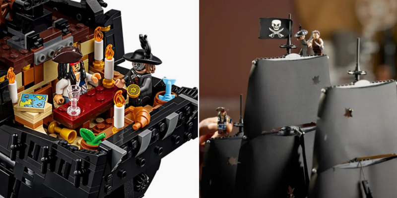 Lego показала гигантский набор с Чёрной жемчужиной из «Пиратов Карибского моря»