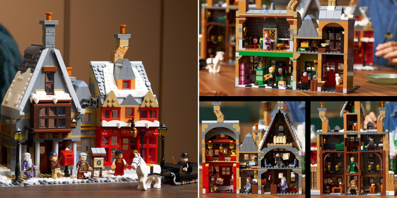 Lego выпустит огромный набор с деревней Хогсмид из «Гарри Поттера» — с «Тремя мётлами» и «Кабаньей головой»