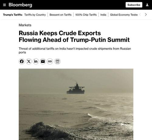 Поставки российской нефти в Индию продолжаются, несмотря на угрозы Трампа Поставки российской нефти в Индию продолжаются, несмотря на угрозы Трампа